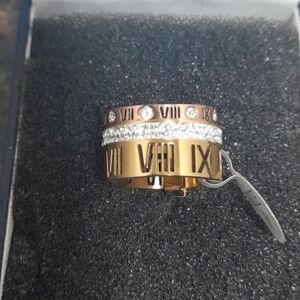 Triple Ring with Binder...Size 6